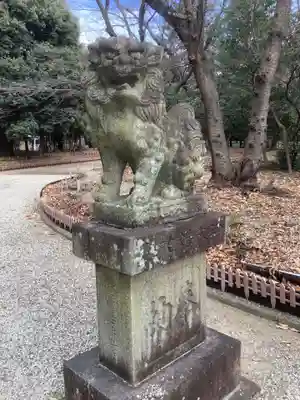 八幡社(柏井町)の狛犬