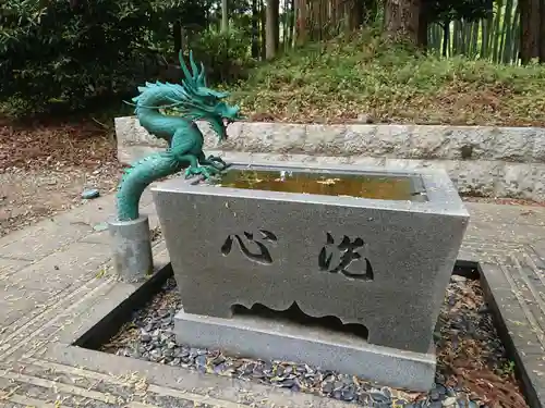 八幡神社の手水