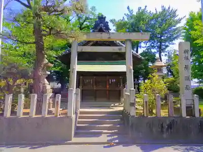 神明社（西枇杷島宮前）の鳥居