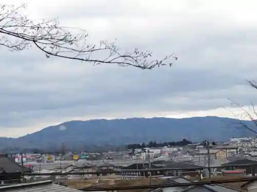 鎌足神社の景色