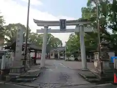 西古渡神社の鳥居