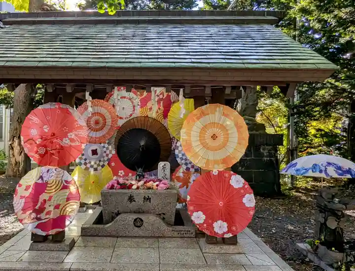 札幌諏訪神社の手水舎