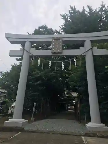 木山神宮の鳥居