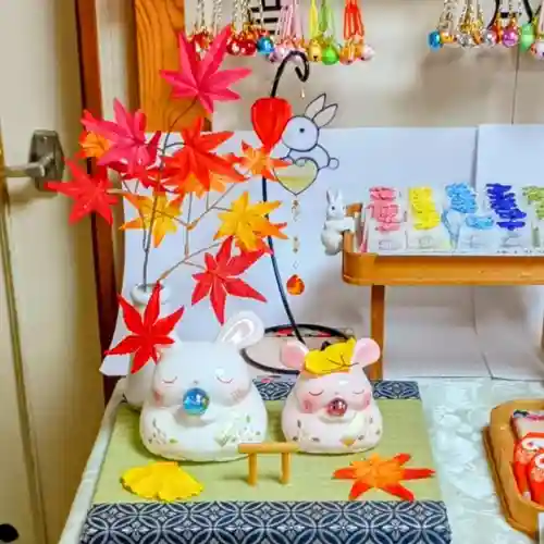 彌彦神社　(伊夜日子神社)の像