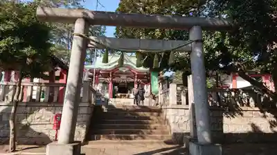 瀬田玉川神社の鳥居