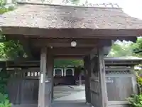 泥牛庵の山門・神門