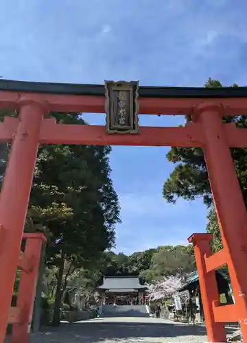 龍田大社の鳥居