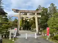 越中一宮 髙瀬神社の鳥居