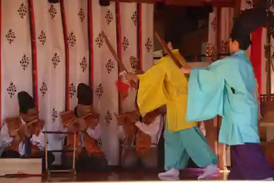 長屋神社の神楽