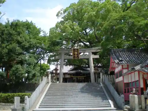 百舌鳥八幡宮の鳥居