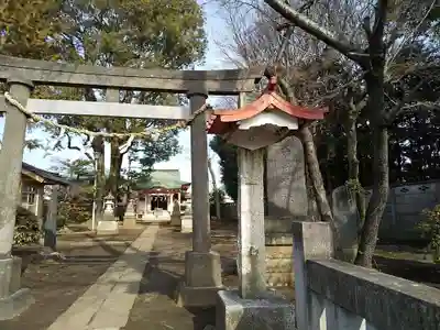 和田稲荷神社の鳥居
