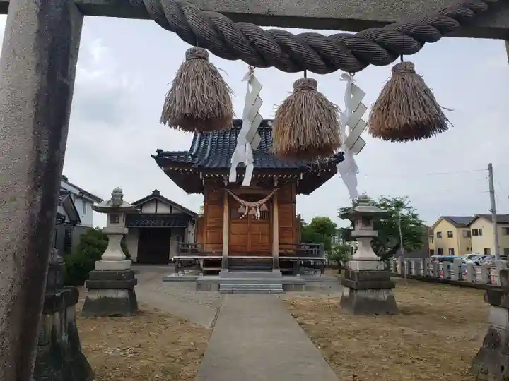 中之宮神社の本殿・本堂