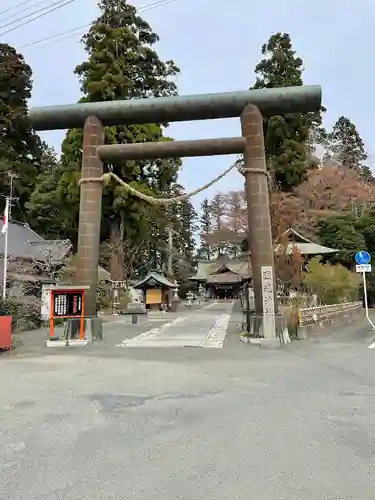 國魂神社の鳥居