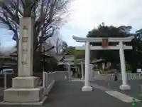 三囲神社の鳥居