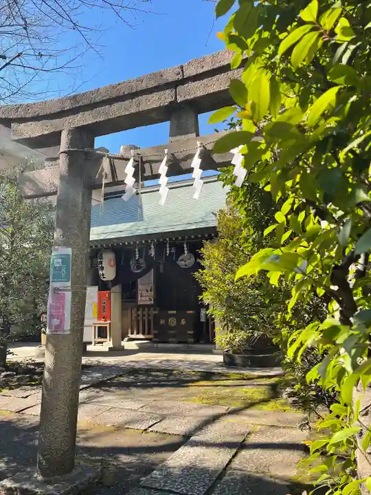 櫻田神社の鳥居