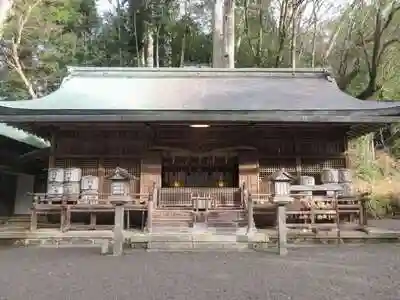 丹生川上神社（下社）の本殿