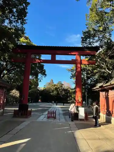 武蔵一宮氷川神社の鳥居