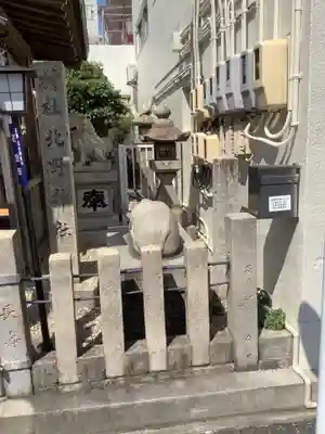 北野神社(大須)の狛犬