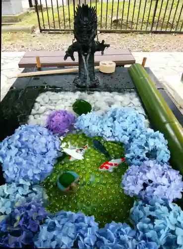 美幌神社の手水舎