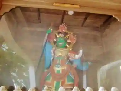 布施弁天 東海寺の像