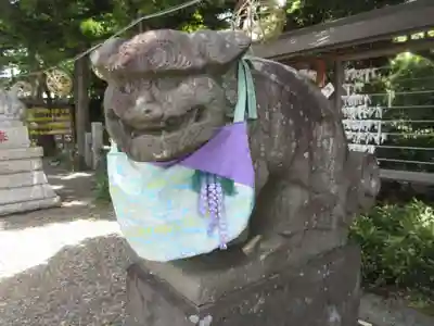 菊田神社の狛犬