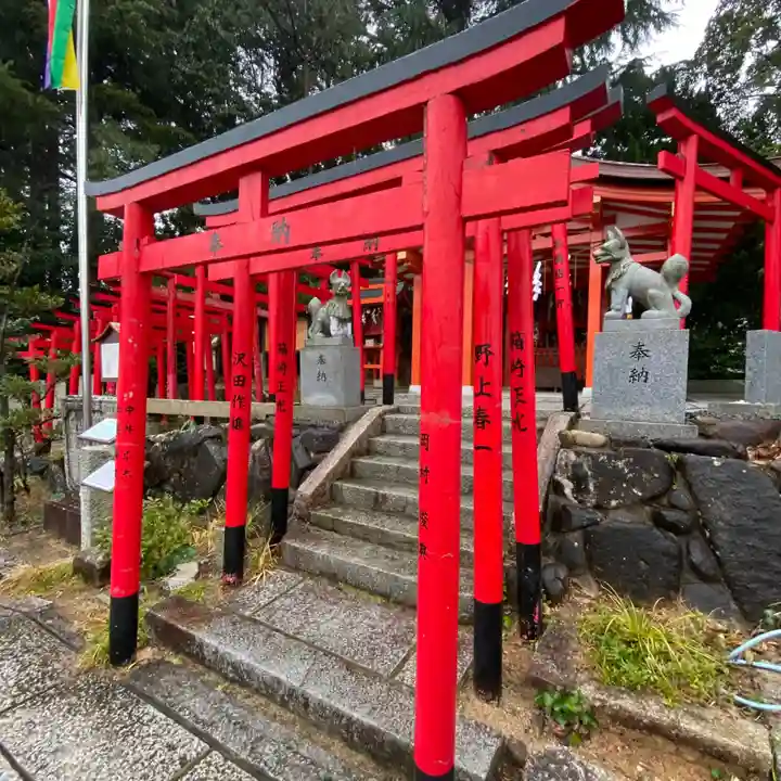 大山神社(自転車神社・耳明神社)の鳥居