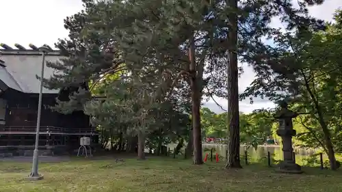 上川神社頓宮の庭園