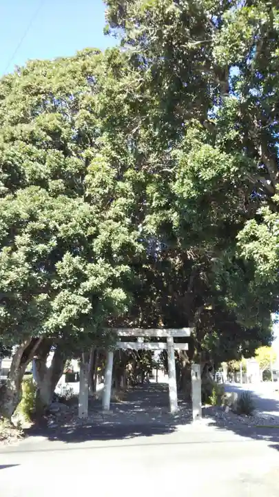 大幡八幡神社の鳥居