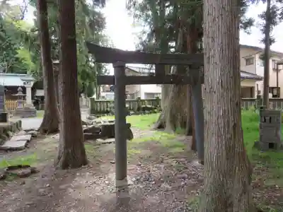 阿禮神社の鳥居