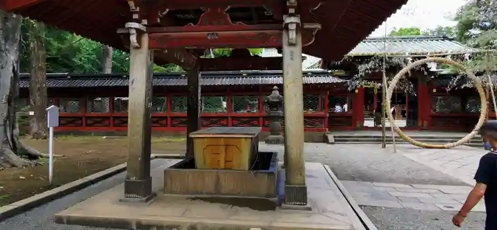 根津神社の手水舎