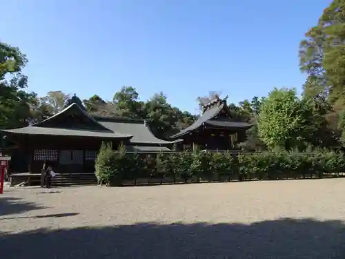 鷲宮神社の庭園