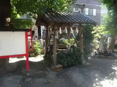 矢先稲荷神社の手水舎