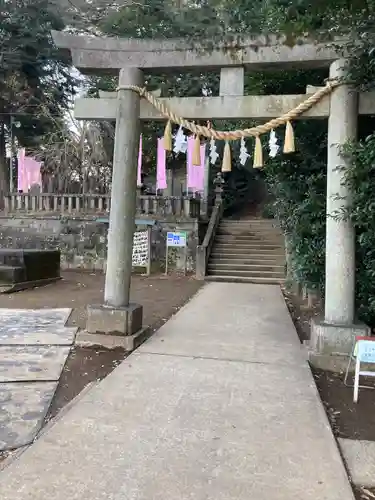 前玉神社の鳥居