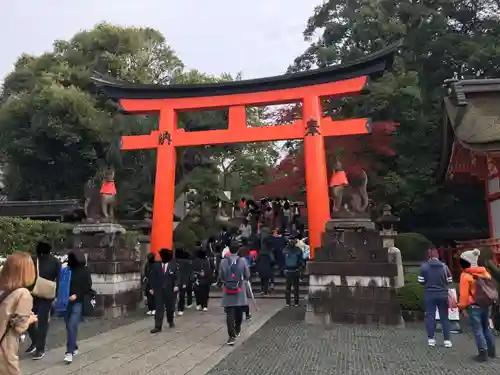 伏見稲荷大社の鳥居