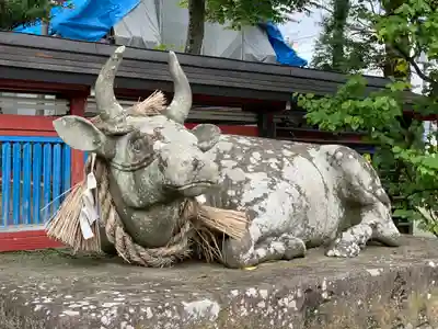 飛驒天満宮の像