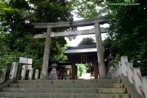 金王八幡宮の鳥居