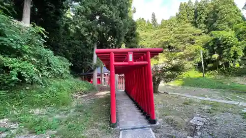 白狐山光星寺の鳥居