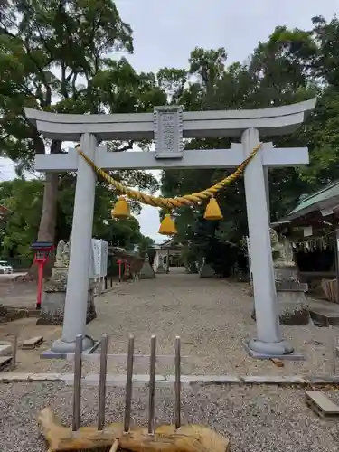 都波岐奈加等神社の鳥居