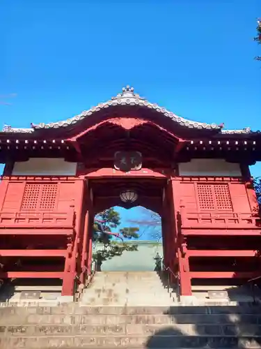 護国寺の山門・神門