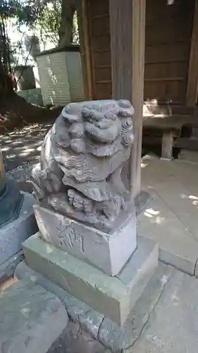 丹生神社の狛犬