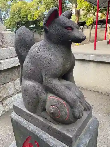 船堀稲荷神社の狛犬