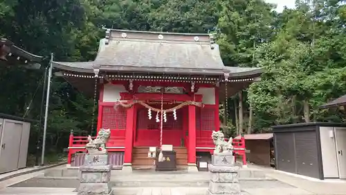 南大沢八幡神社の本殿・本堂