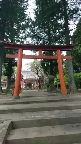 正一位 若草稲荷神社の鳥居