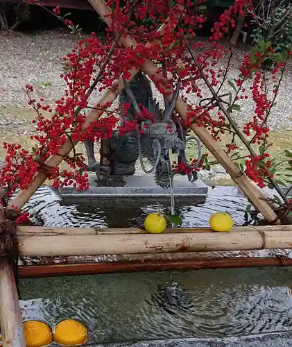今市報徳二宮神社の手水舎