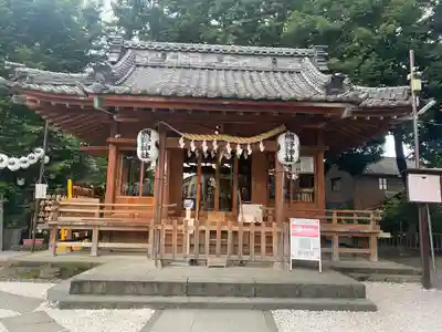 川越熊野神社の本殿・本堂