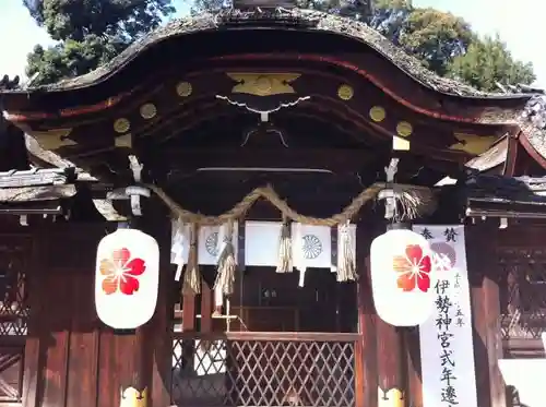 平野神社の本殿