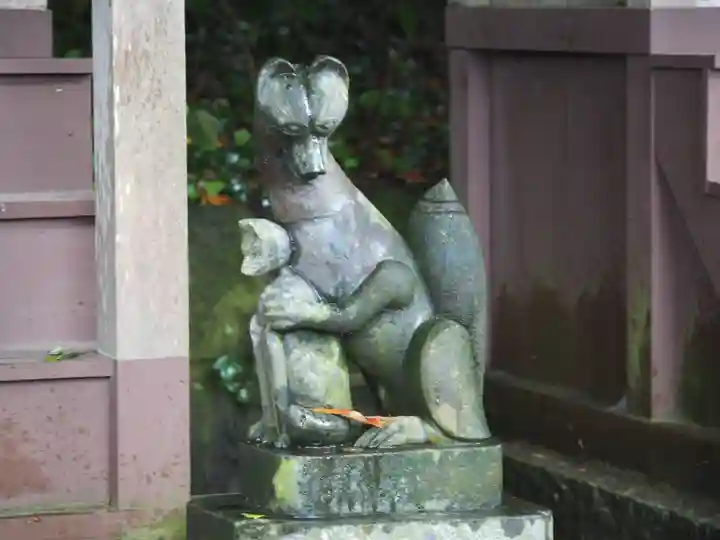酒列磯前神社の狛犬