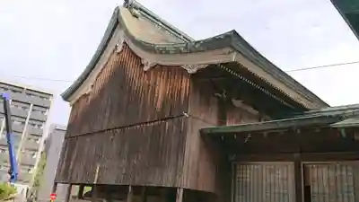 鳥飼八幡宮の本殿・本堂