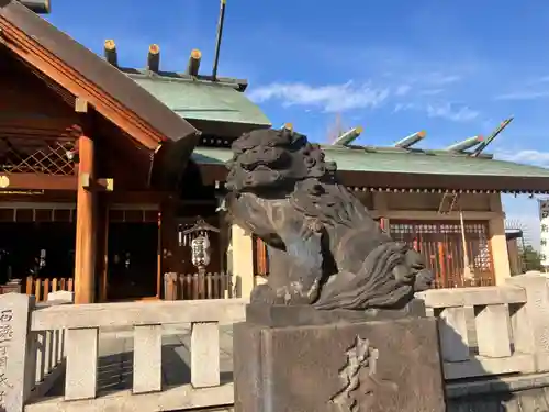 石濱神社の狛犬