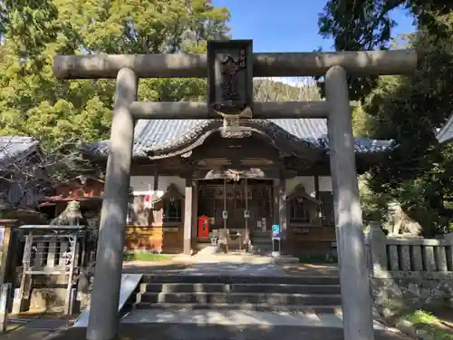 日和佐八幡神社の鳥居